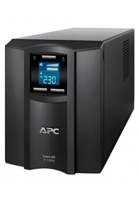 ДБЖ APC Smart UPS C 1000VA LCD 230V