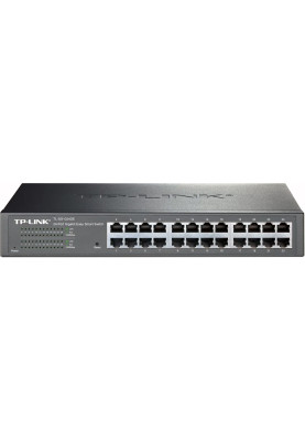 Комутатор TP-Link TL-SG1024DE, 24xRJ-45 10/100/1000, 19"