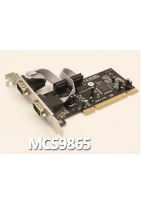 Контролер PCI to 2xCOM (RS232), MosChip S9865, RTL