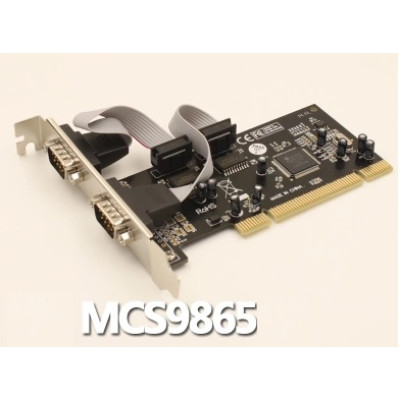Контролер PCI to 2xCOM (RS232), MosChip S9865, RTL