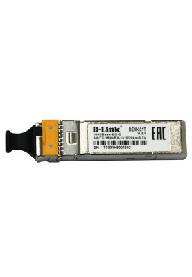 Модуль D-Link DEM-331T 1-port mini-GBIC 1000Base-LX SMF WDM SFP Tranceiver (up to 40km)