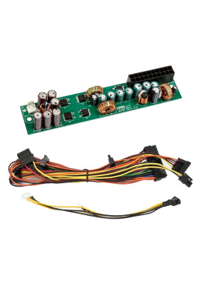 БЖ  85W Chieftec CDP-085ITX зовнішній + DC/DC плата, 87%, чорний