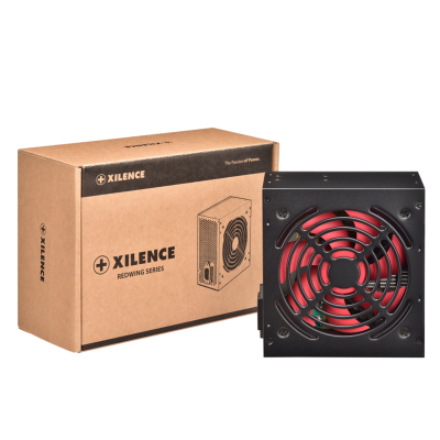 БЖ 600W Xilence XP600R7 Redwing Series, 120mm Red Fan, Retail Box БЖ 600W Xilence XP600R7 Redwing Series, 120mm Red Fan, Retail Box