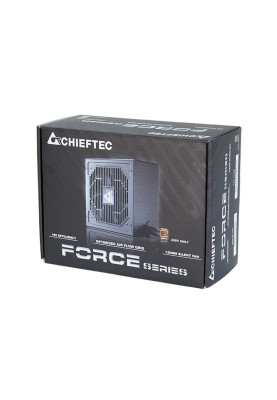 Блок Живлення 400W Chieftec FORCE CPS-400S, 120 mm, >85%, Retail Box
