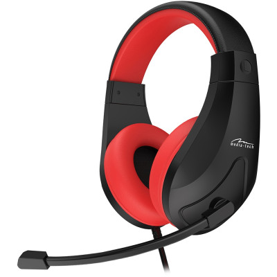 Гарнітура  Media-Tech NEMESIS USB, Black-Red