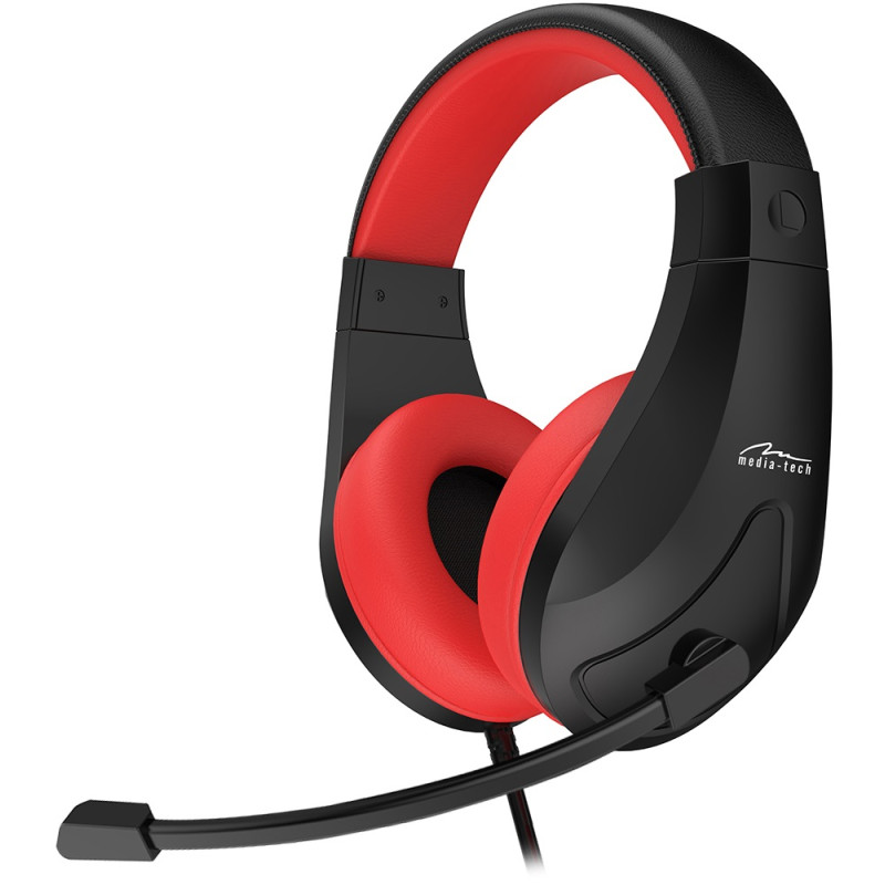 Гарнітура  Media-Tech NEMESIS USB, Black-Red