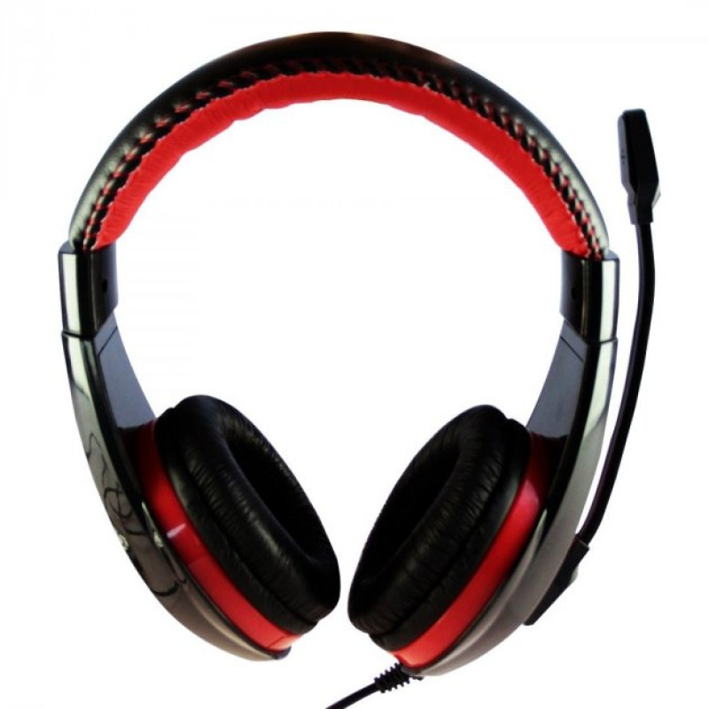 Гарнітура  Media-Tech NEMESIS USB, Black-Red
