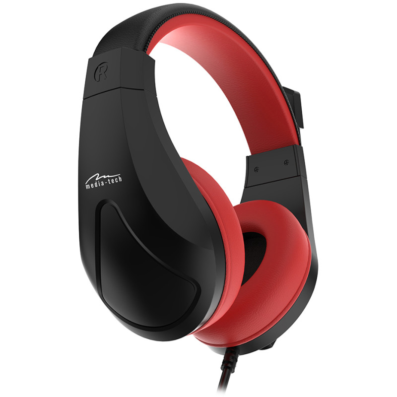 Гарнітура  Media-Tech NEMESIS USB, Black-Red