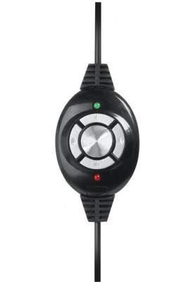 Гарнітура  Media-Tech NEMESIS USB, Black-Red