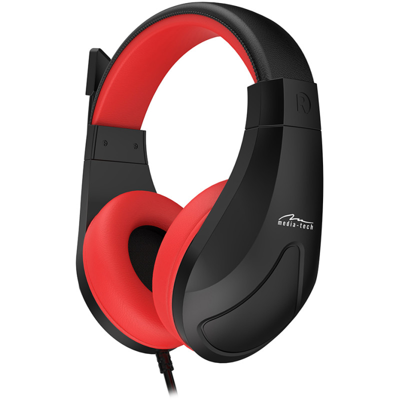 Гарнітура  Media-Tech NEMESIS USB, Black-Red