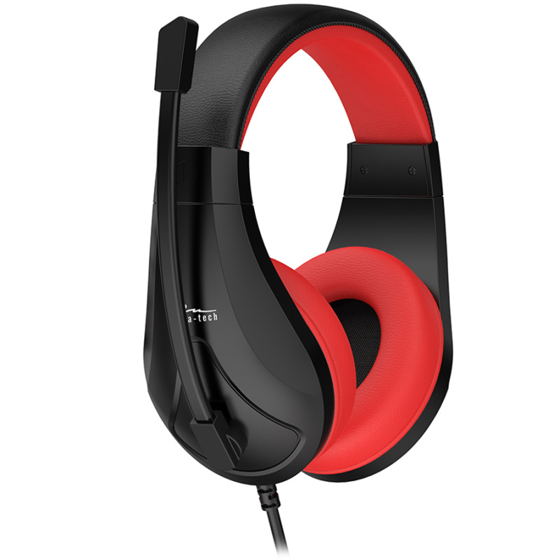 Гарнітура  Media-Tech NEMESIS USB, Black-Red
