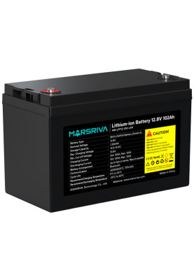 Акумуляторна батарея Marsriva LiFePO4, 12,8 V/100Ah, Version 3