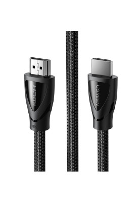 Кабель HDMI M - M, 3.0 м, V2.1 With Braid 8K@60Hz/4K@120Hz, HD140 UGREEN Чорний