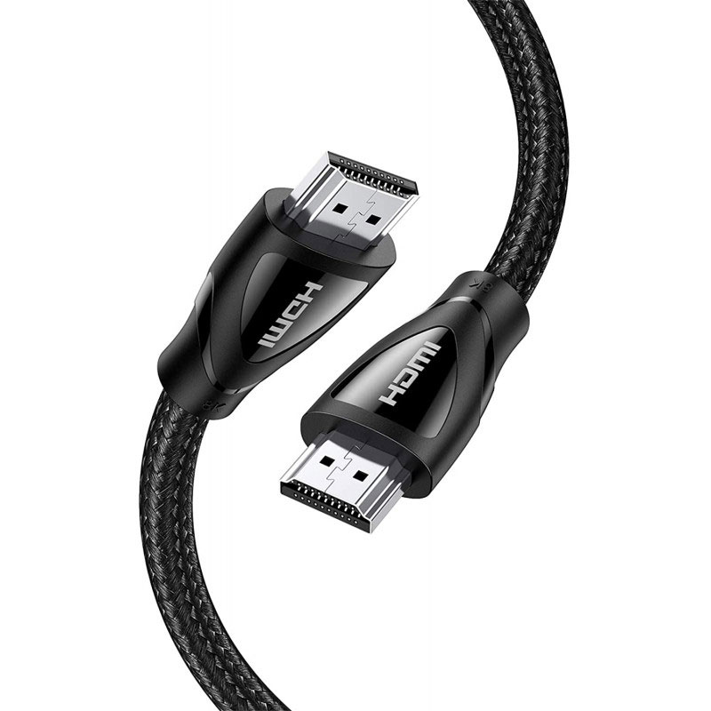 Кабель HDMI M - M, 3.0 м, V2.1 With Braid 8K@60Hz/4K@120Hz, HD140 UGREEN Чорний