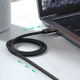 Кабель HDMI M - M, 3.0 м, V2.1 With Braid 8K@60Hz/4K@120Hz, HD140 UGREEN Чорний