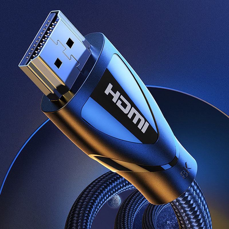 Кабель HDMI M - M, 3.0 м, V2.1 With Braid 8K@60Hz/4K@120Hz, HD140 UGREEN Чорний