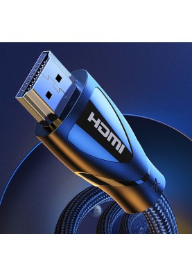 Кабель HDMI M - M, 3.0 м, V2.1 With Braid 8K@60Hz/4K@120Hz, HD140 UGREEN Чорний