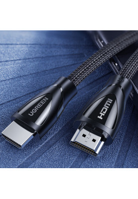 Кабель HDMI M - M, 3.0 м, V2.1 With Braid 8K@60Hz/4K@120Hz, HD140 UGREEN Чорний