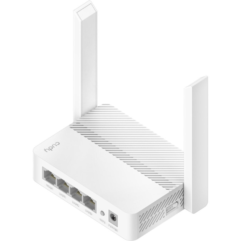 Маршрутизатор Cudy WR300, N300 Wi-Fi Router, 802.11b/g/n,300Mbps, 2.4GHz, 4 × 10/100Mbps Ports, 2 ×