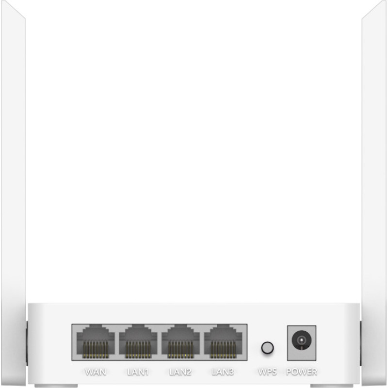 Маршрутизатор Cudy WR300, N300 Wi-Fi Router, 802.11b/g/n,300Mbps, 2.4GHz, 4 × 10/100Mbps Ports, 2 ×