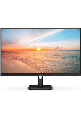 TFT 27" Philips 27E1N1800A, IPS, 4K UHD, 2xHDMI, DP, колонки, чорний