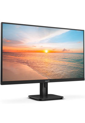 TFT 27" Philips 27E1N1800A, IPS, 4K UHD, 2xHDMI, DP, колонки, чорний