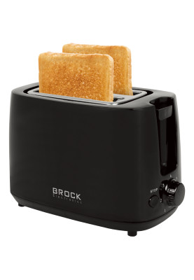 Тостер BROCK BT 1007 BK 700Вт/ 2 відділення/мех. управління/чорний