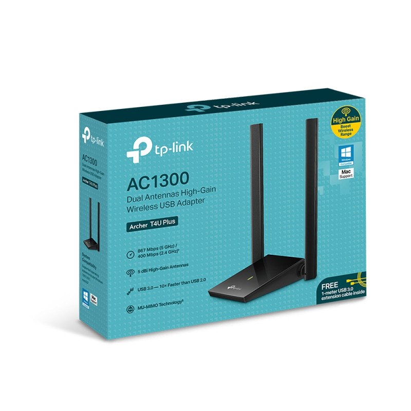 Адаптер WiFi TP-Link Archer T4U plus