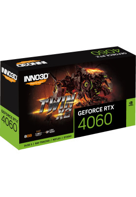 GeForce RTX4060 Inno3D TWIN X2 OC, 8GB GDDR6, 128bit, PCI Express 4.0 X8