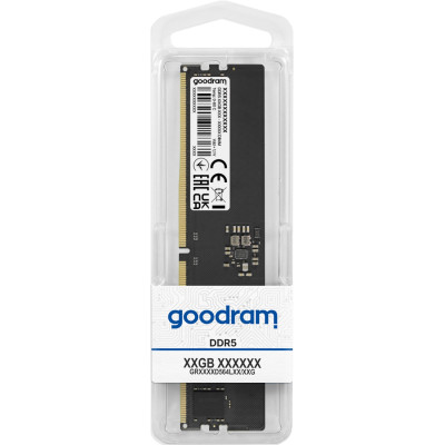 DDR5 16Gb 4800MHz GoodRAM, Retail DDR5 16Gb 4800MHz GoodRAM, Retail