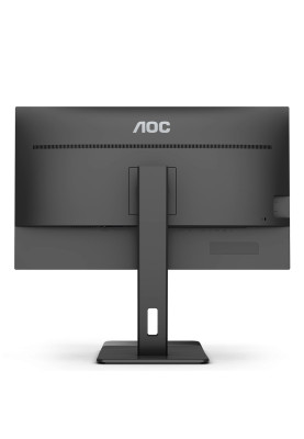 TFT 31.5" AOC U32P2CA, VA, UHD, DP, HDMI x 2, USB-C, Pivot, HAS, колонки, чорний