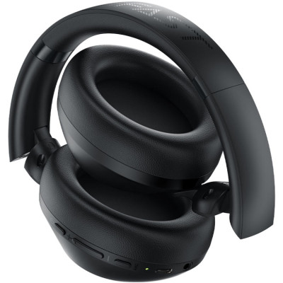 Гарнітура Acefast H3 ANC, Bluetooth+3,5 мм, Black