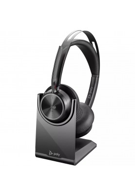 Гарнітура Poly Focus 2 - M USB-A HS with Charge Stand Stereo