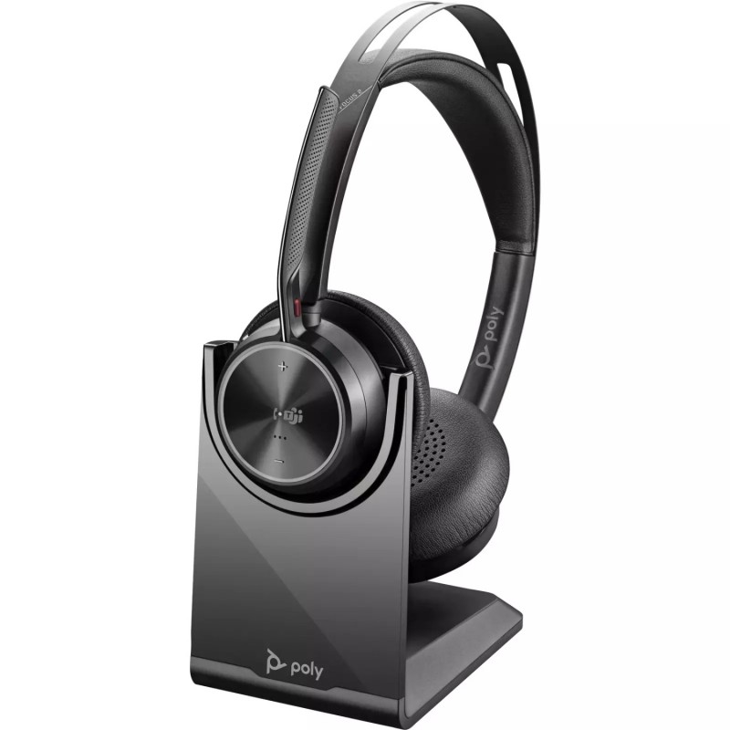 Гарнітура Poly Focus 2 - M USB-A HS with Charge Stand Stereo