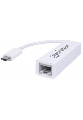 Перехідник USB Type C --> Ethernet RJ45 1000 Mb Manhattan