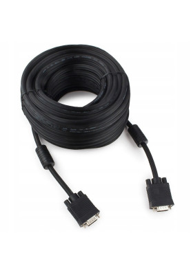 Кабель VGA 15M-15M,20.0 м Cablexpert з феритами, екранований