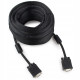 Кабель VGA 15M-15M,20.0 м Cablexpert з феритами, екранований