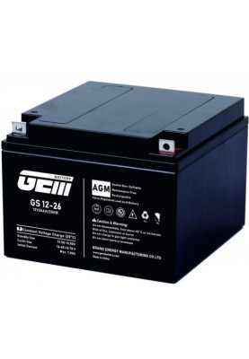 Акумуляторна батарея GEM Battery 12V, 26.0A, AGM