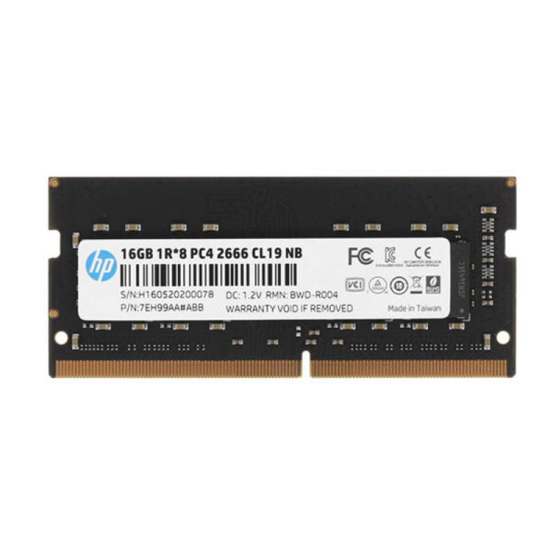 Пам'ять SoDIMM 16Gb DDR4 2666MHz HP S1, Retail