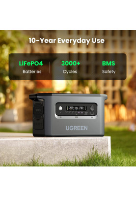 Зарядна станція Ugreen Power Roam 15357 2300Вт (2048Вт/г) AC,MPPT,UPS,WIFI/BT
