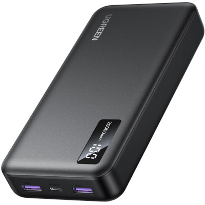 УМБ Ugreen 20000mAh 22,5W PD 2хUSB-A +2xUSB-C Black (PB312)