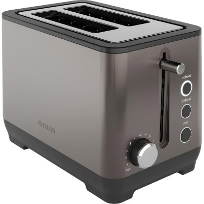 Тостер AIWA KOTAN ABT-1000 1000Вт/ 2 відділення/мех. управління/розморожування/підігрів булочок