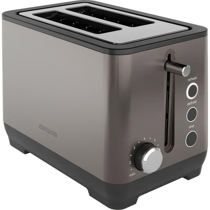 Тостер AIWA KOTAN ABT-1000 1000Вт/ 2 відділення/мех. управління/розморожування/підігрів булочок