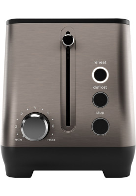 Тостер AIWA KOTAN ABT-1000 1000Вт/ 2 відділення/мех. управління/розморожування/підігрів булочок