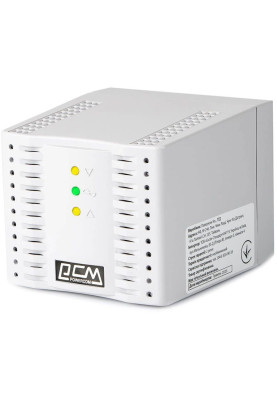 Стабілізатор напруги PowerCom TCA-1200 білий
