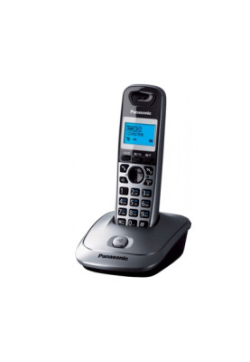 Телефон DECT Panasonic  KX-TG2512UAM металік