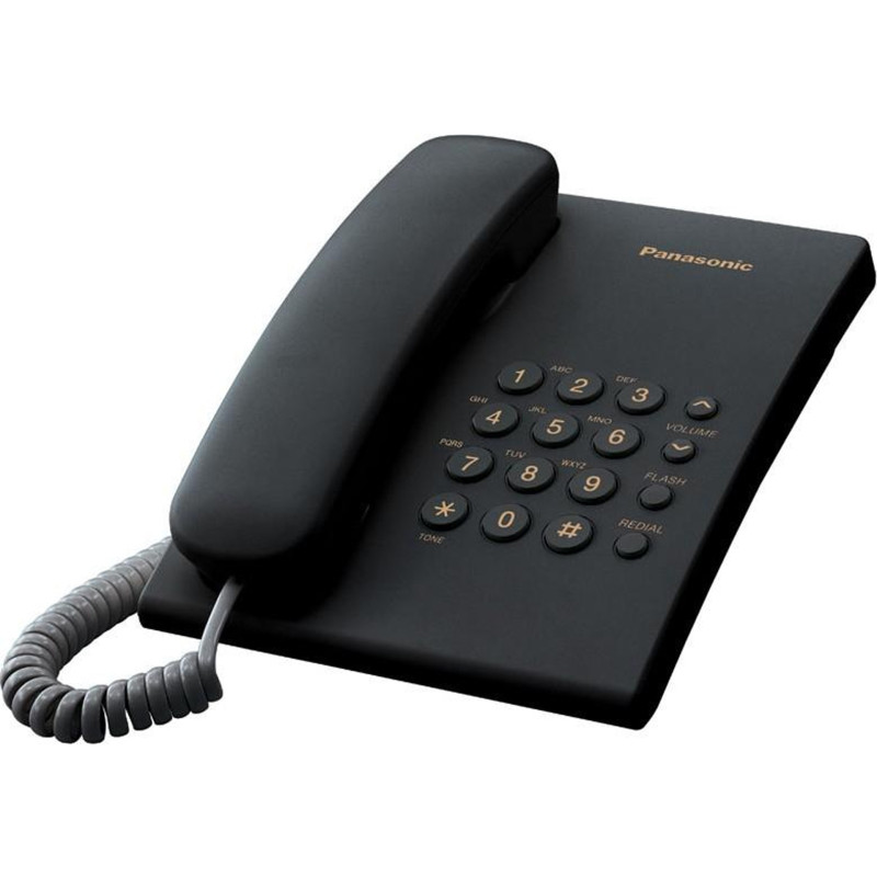 Телефон Panasonic KX-TS2350UAB чорний