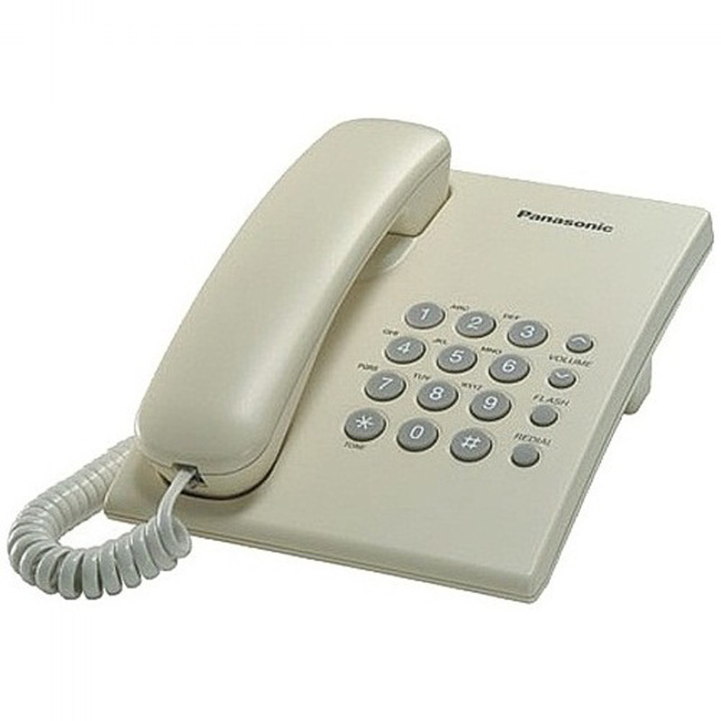 Телефон Panasonic  KX-TS2350 UAJ бежевий