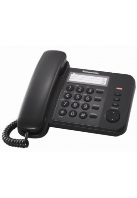 Телефон Panasonic KX-TS2352UAB чорний