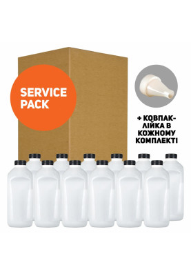 Тонер HP універсальний №1 Service Pack, флакон 12x833 г Patron (PN-HU1-10SP)